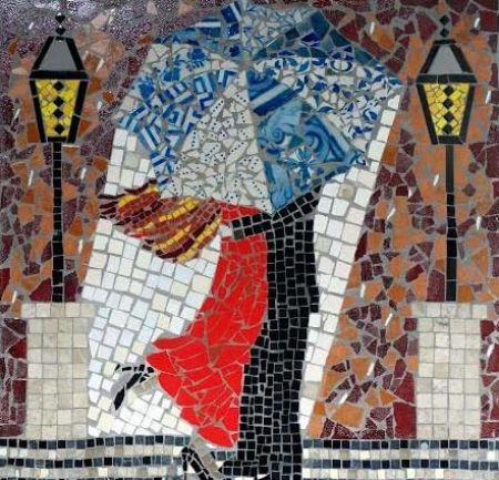 Amor em Lisboa Mosaic Design