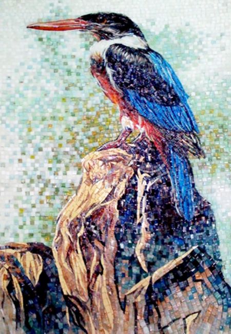 Kingfisher Mosaic Art