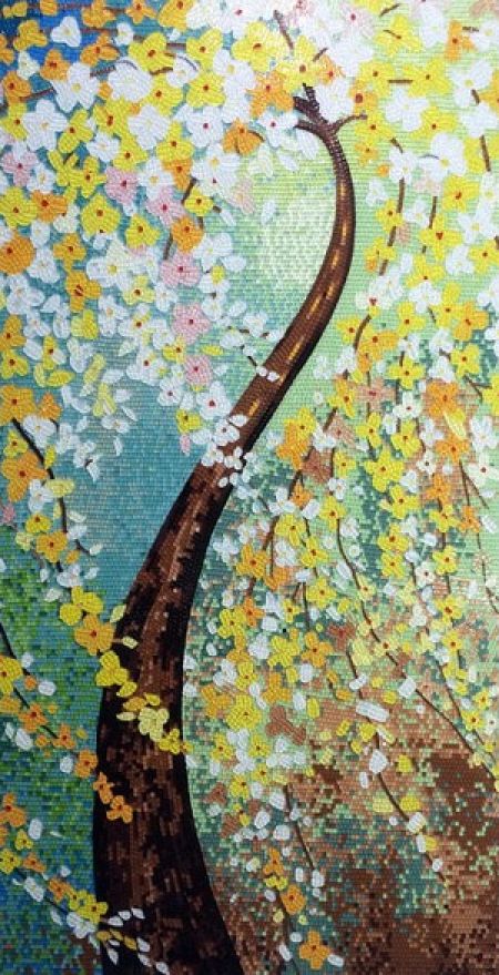 Spring is on Mosaic Artwork