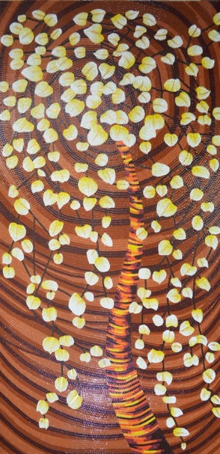 Tree of Lights Mosaic Artwork