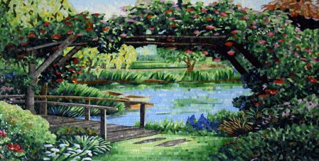 Summer Afternoon Mosaic Artwork