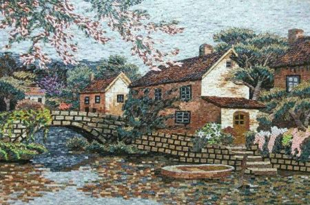 Old Bridge Mosaic Art
