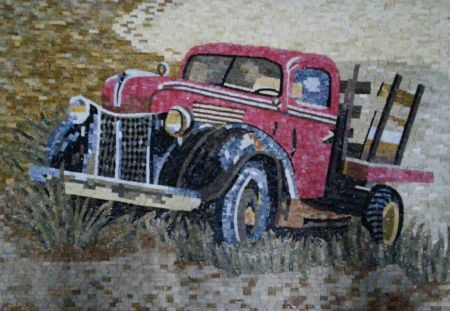 Time Gone by Mosaic Artwork