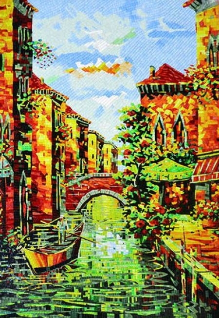 Venice Contemporary Mosaic Artwork
