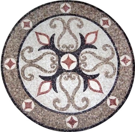 Walkable Tile Mosaic Design