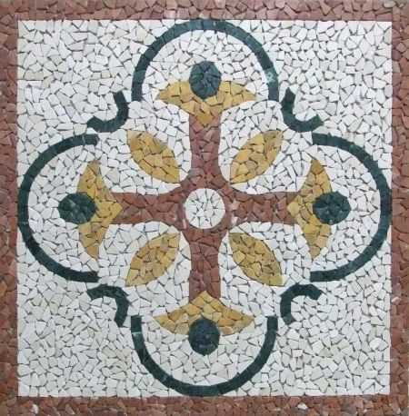 Eternal Flame Mosaic Design