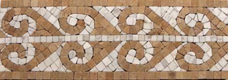 Athena Marble Tile Mosaic Border