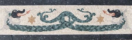 Cassia Marble Tile Mosaic Border