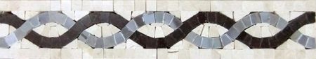 Damara Marble Tile Mosaic Border