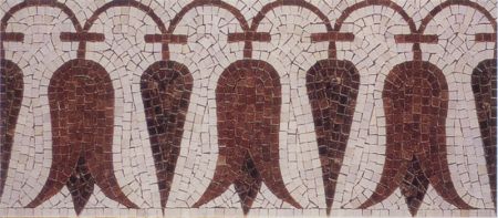 Damaskos Marble Tile Mosaic Border