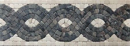 Damianos Marble Tile Mosaic Border