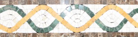 Dorris Marble Tile Mosaic Border